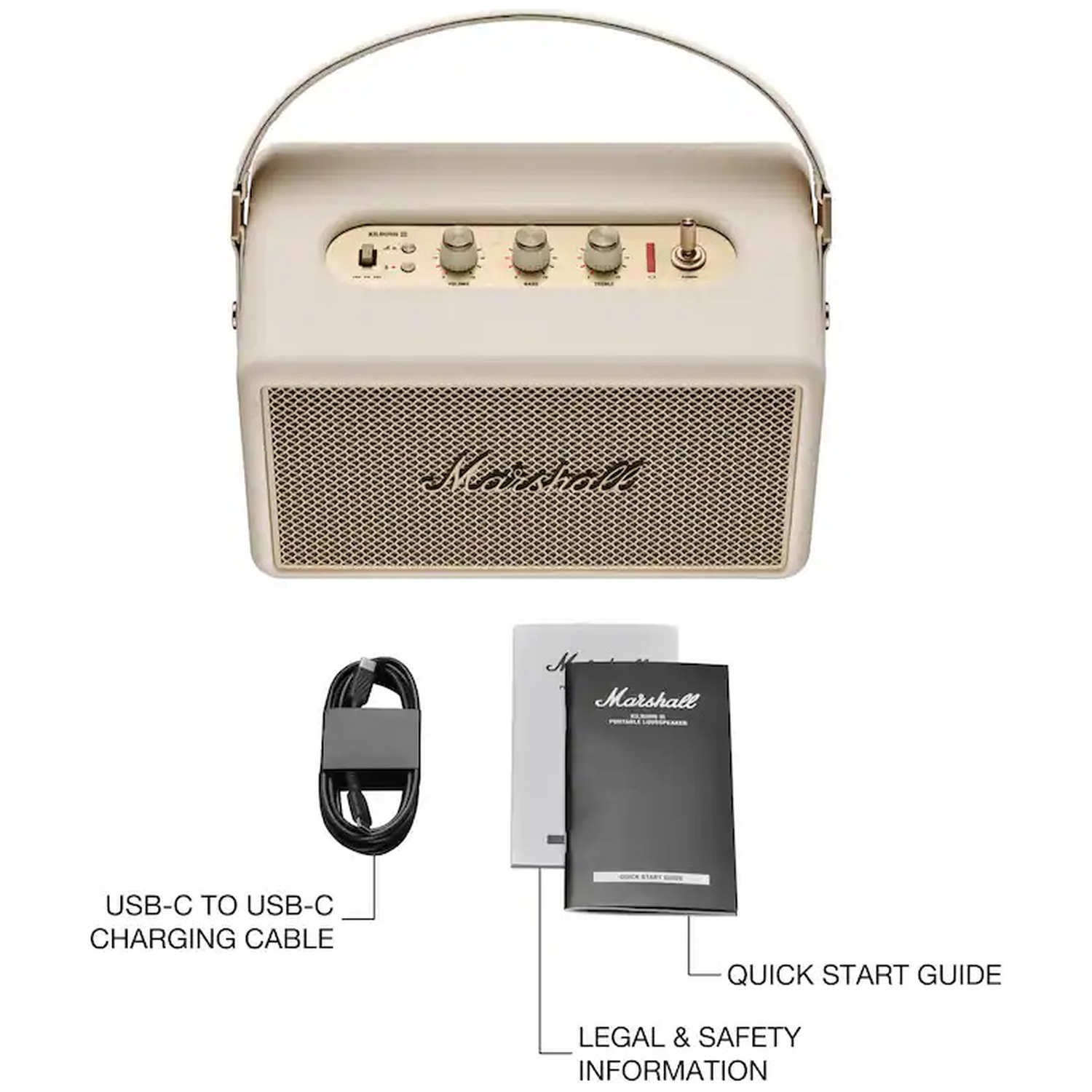 MARSHALL Kilburn III Bluetooth speaker | Cream kopen? | MediaMarkt
