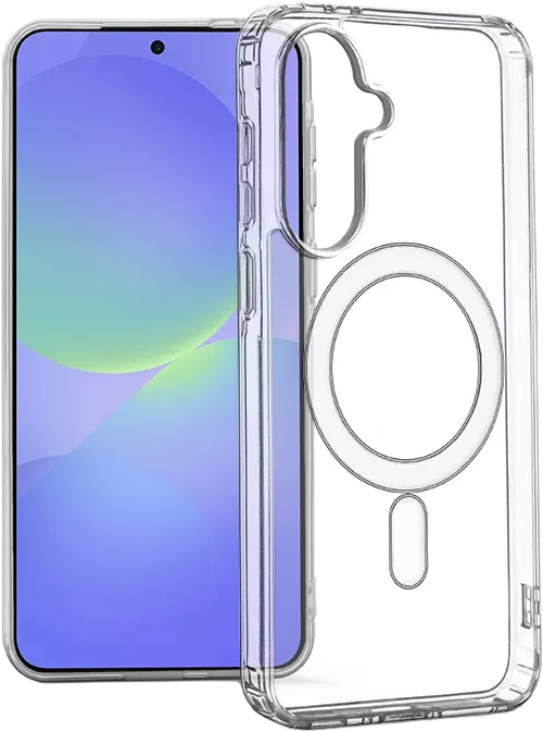 HAFFNER Samsung Galaxy A37 Clear Mag Cover szilikon tok, átlátszó (HF438165)
