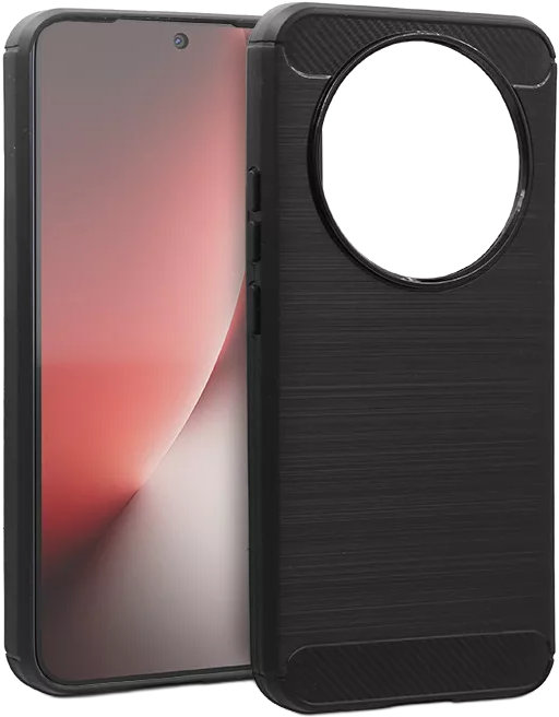 HAFFNER Honor Magic8 Lite Carbon szilikon tok, fekete (HF451409)