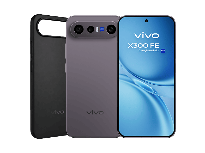 Vivo Bundle X300 FE, Luxe Black, 512 GB, 12 GB RAM, 6.31" AMOLED, Snapdragon® 8 Gen 5 Mobile, 6500 mAh – imagen 2