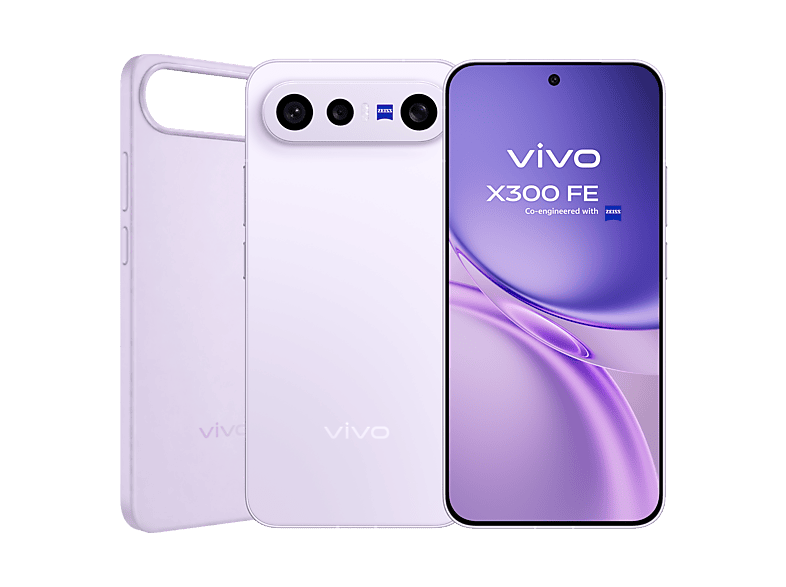 Vivo Bundle X300 FE, Mist Purple, 512 GB, 12 GB RAM, 6.31" AMOLED, Snapdragon® 8 Gen 5 Mobile, 6500 mAh – imagen 2