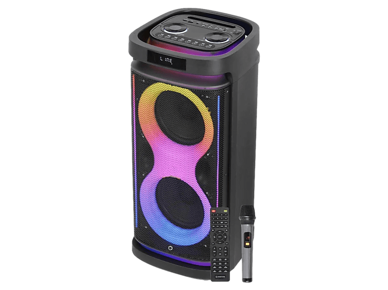 Power audio MANTA SPK0804B160 Hektor Czarny