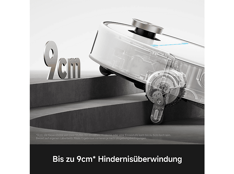 movA V70 Ultra Complete Saug- und Wischroboter (Weiß, Laufzeit: 220 min, mit Absaugstation) — Foto 4 von 5