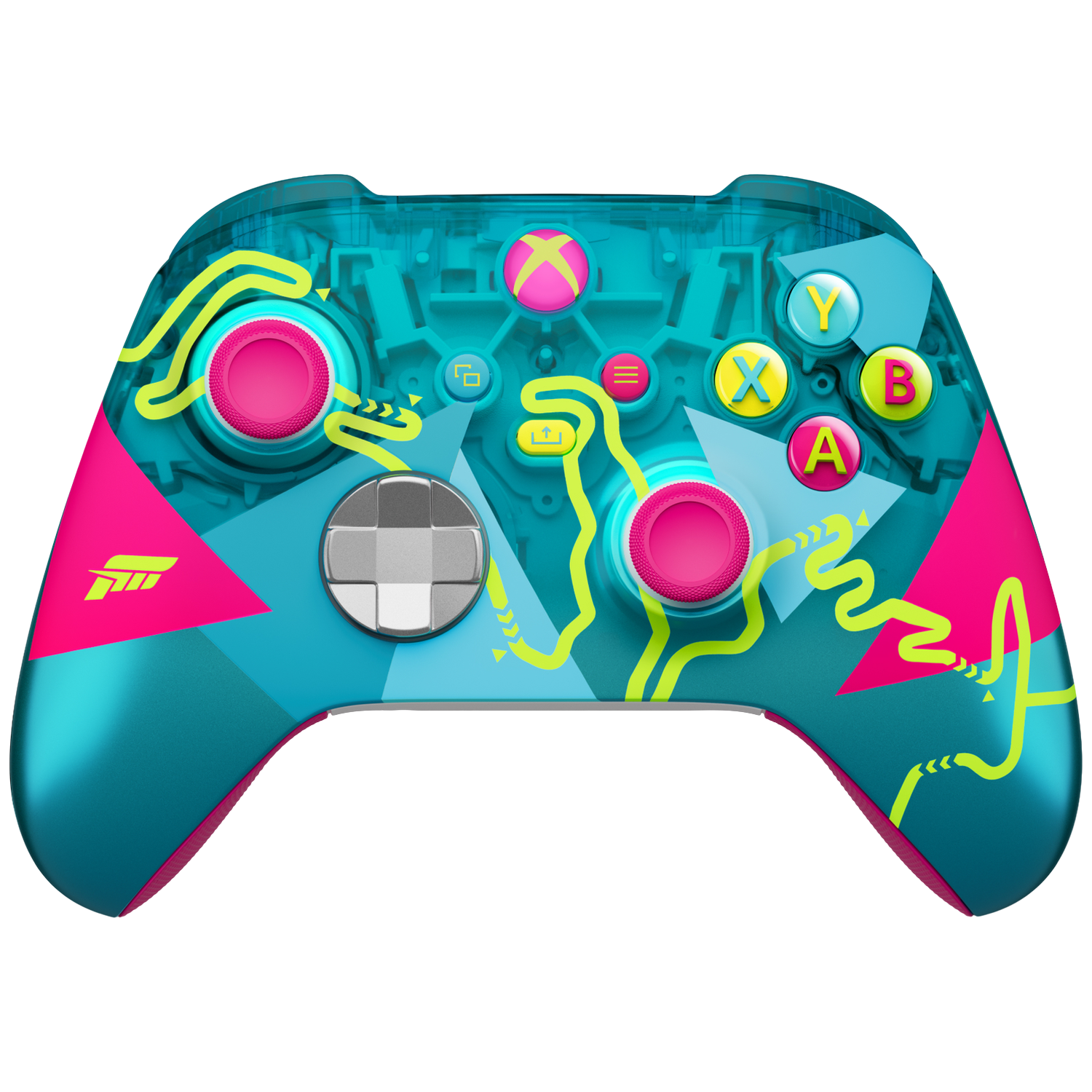 Microsoft Xbox Draadloze Controller – Forza Horizon 6 Limited Edition Controller Xbox Series X S One Pc Meerkleurig