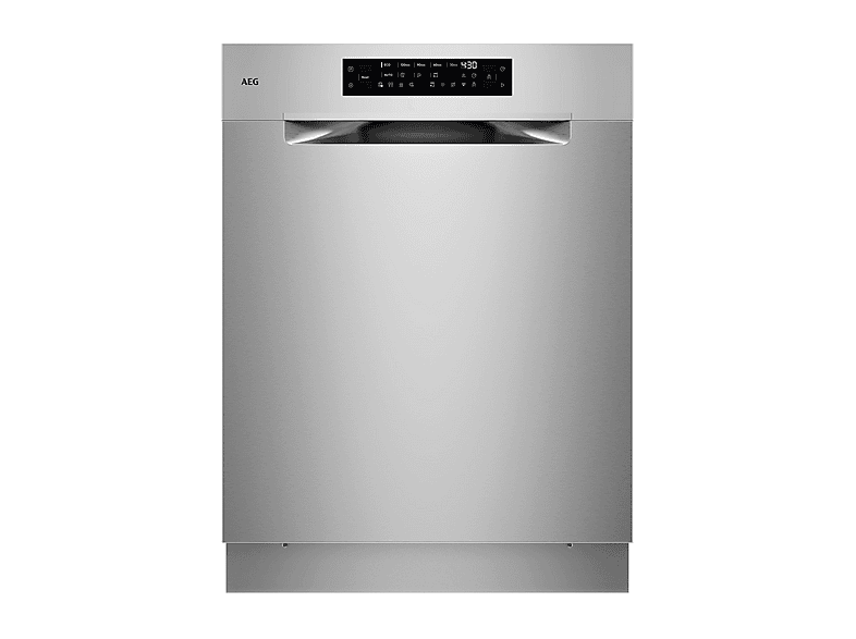 LAVASTOVIGLIE INCASSO Incasso sottopiano AEG GU8200A2SGM, Programmi 9, Dimensioni: L 59,6 cm, A 81,5 P 56 Rumorosità 40 dB(A), Consumo di acqua 8,4 l, Inox, Classe