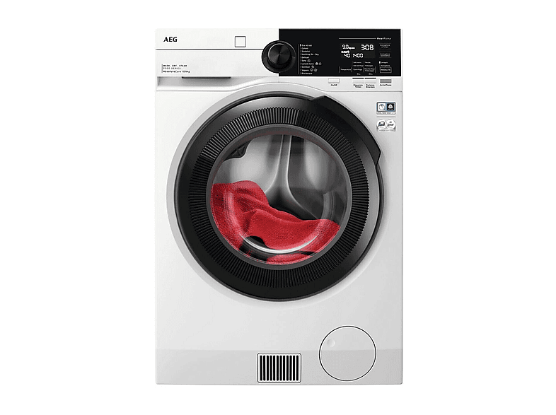 AEG LWR9E106AB LAVASCIUGA, Caricamento frontale, capacità lavaggio 10 kg, asciugatura 6 programmi, Profondità 63,6 cm, Bianco, Classe A