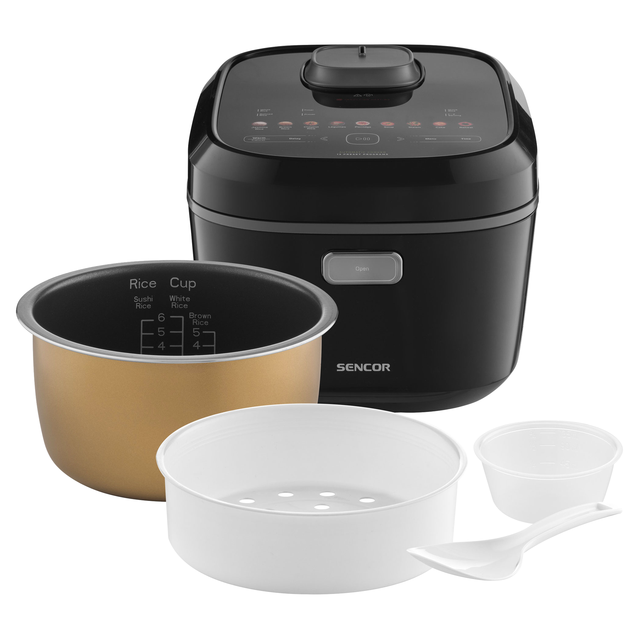 SENCOR SRM 3900BK Indukciós rizsfőző
