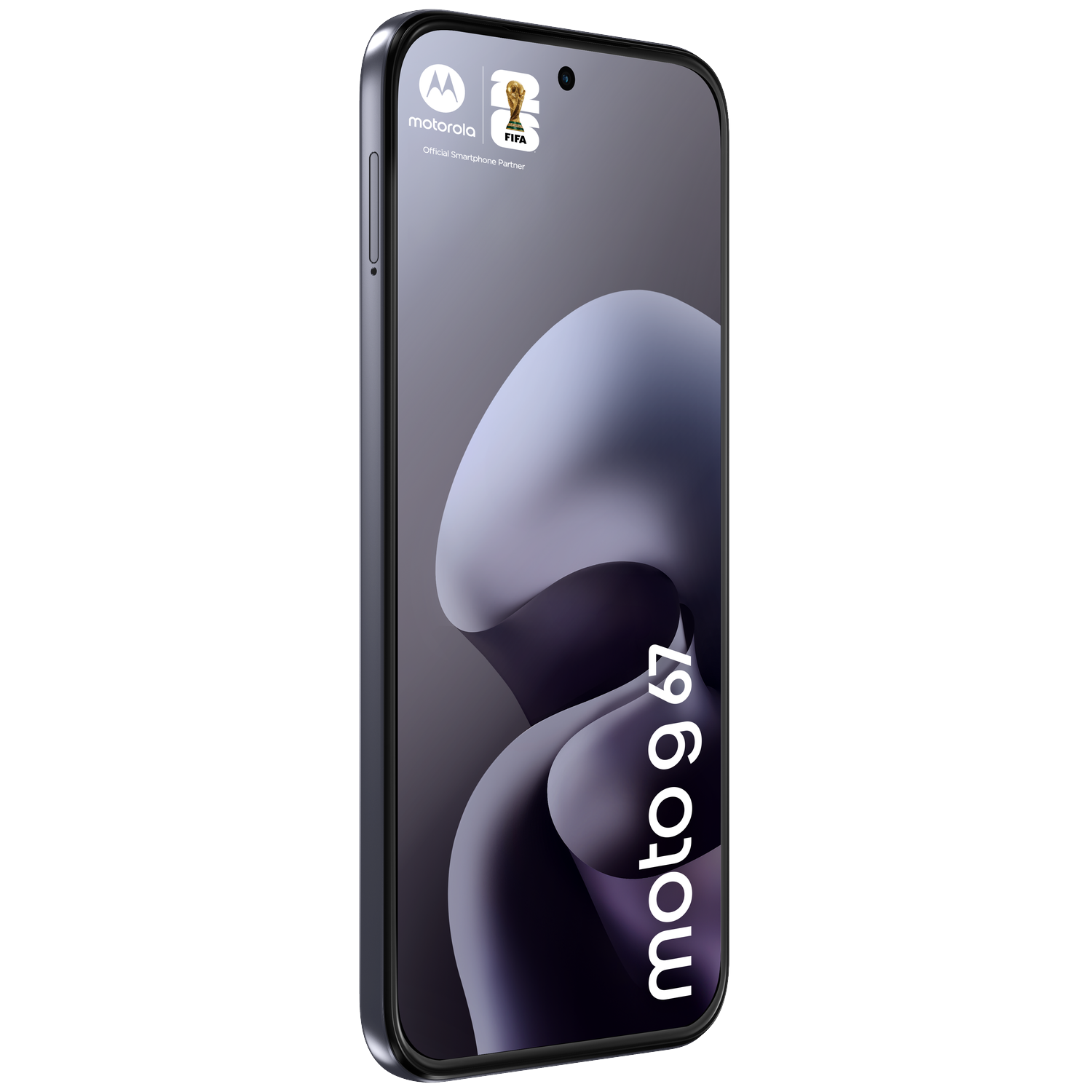 Motorola smartphone with FIFA logo and 