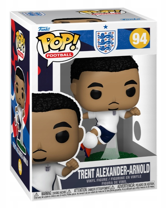 Figurka winylowa Funko Pop! Trenta Alexandra-Arnolda w stroju Anglii.