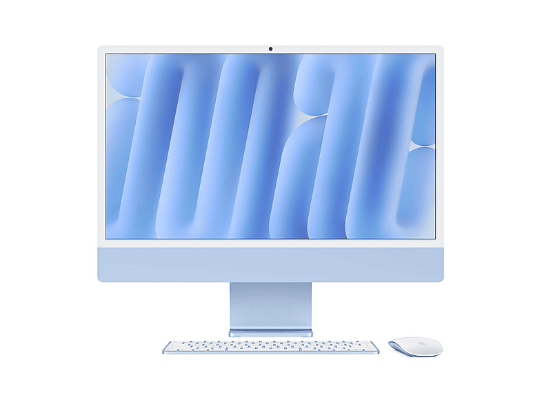 APPLE iMac 24'' CTO con display Retina 4,5K, Chip M4, 8 CPU GPU, 16GB, 256GB Blu Gigabit Ethernet