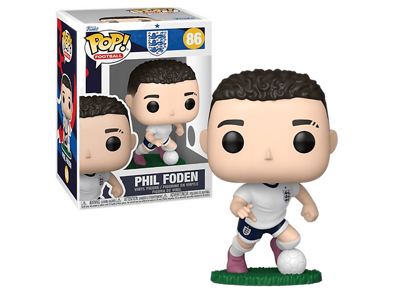 Figurka FUNKO POP Football Anglia - Phil Foden 86 Wielokolorowy