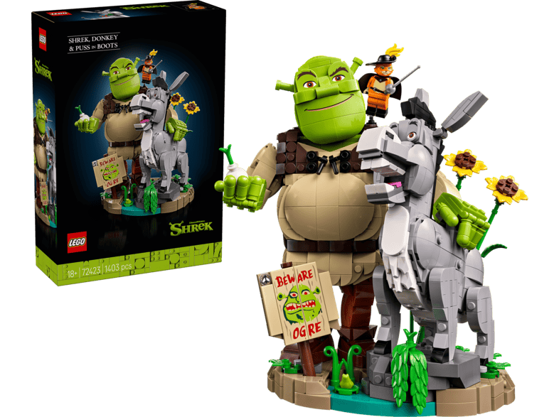 Lego Shrek Shrek 72423: Shrek Ezel En De Gelaarsde Kat
