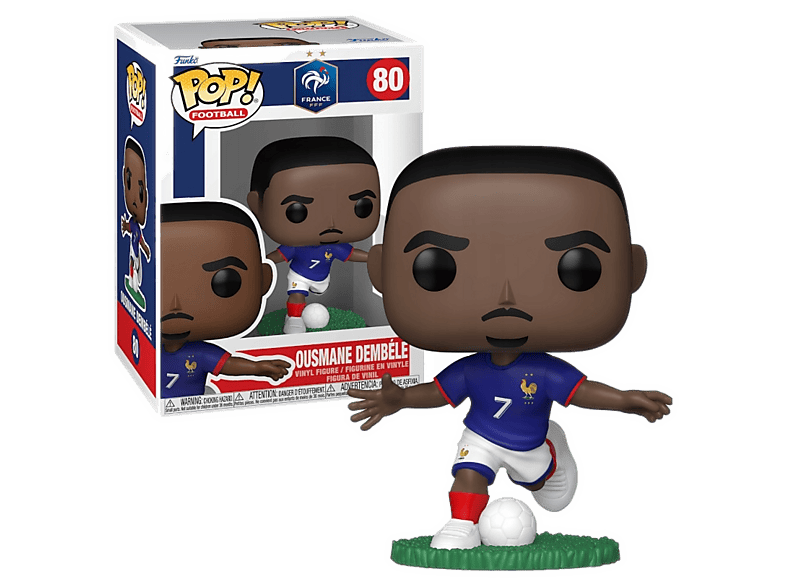 Figurka FUNKO POP Football Francja - Ousmane Dembele 80 Wielokolorowy