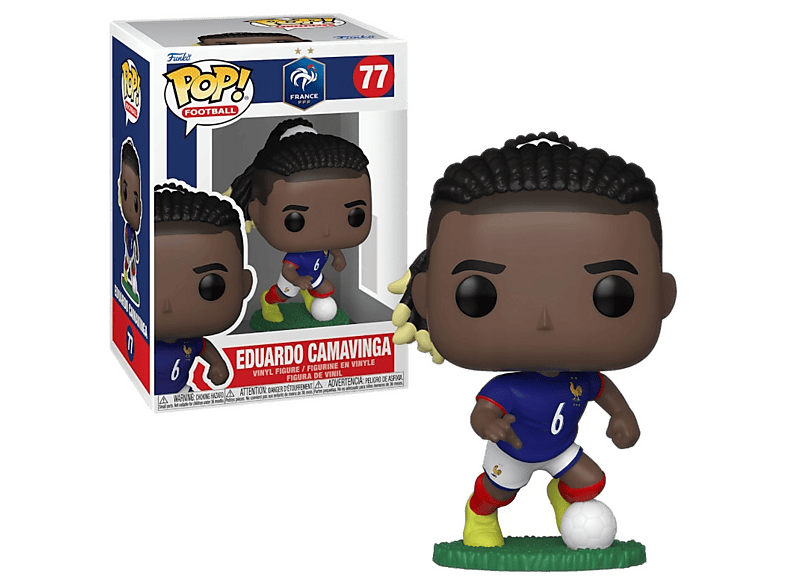 Figurka FUNKO POP Football Francja - Eduardo Camavinga 77 Wielokolorowy