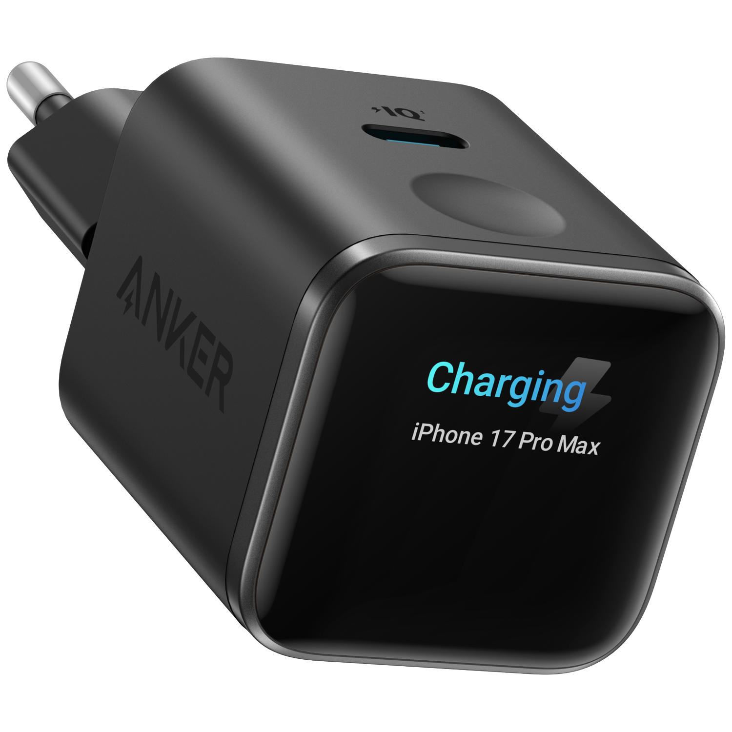 Anker Nano Oplader 45w Met Smart Display Wandlader