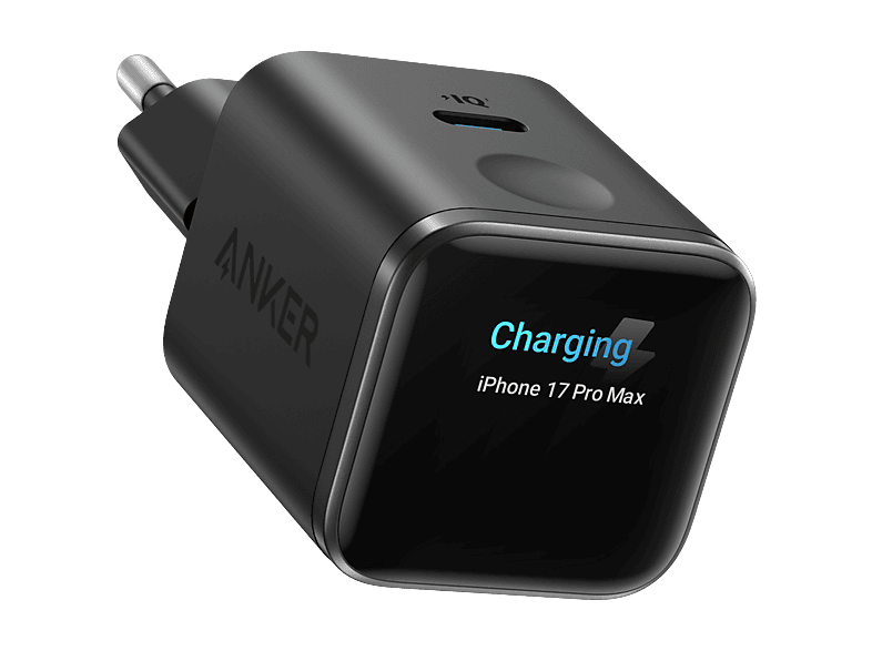 Anker Nano Oplader 45W Power Delivery Zwart