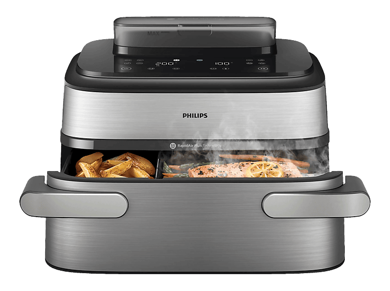PHILIPS NA565/92 Steam Airfryer Megabasket