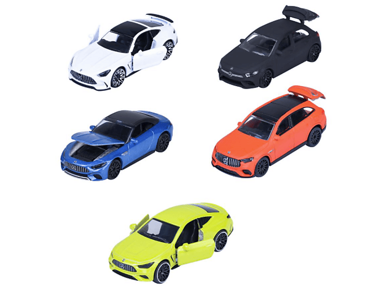 Simba Mercedes-AMG 5 Stk. Geschenkpaket Spielzeug Auto