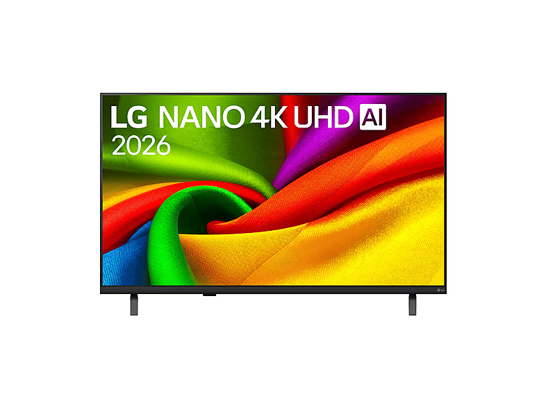LG NANO 4K UHD AI NU85 43NU850B6LA TV LED, SMART TV, 43 '', Processore a7 Gen9, Charcoal Black, Classe G