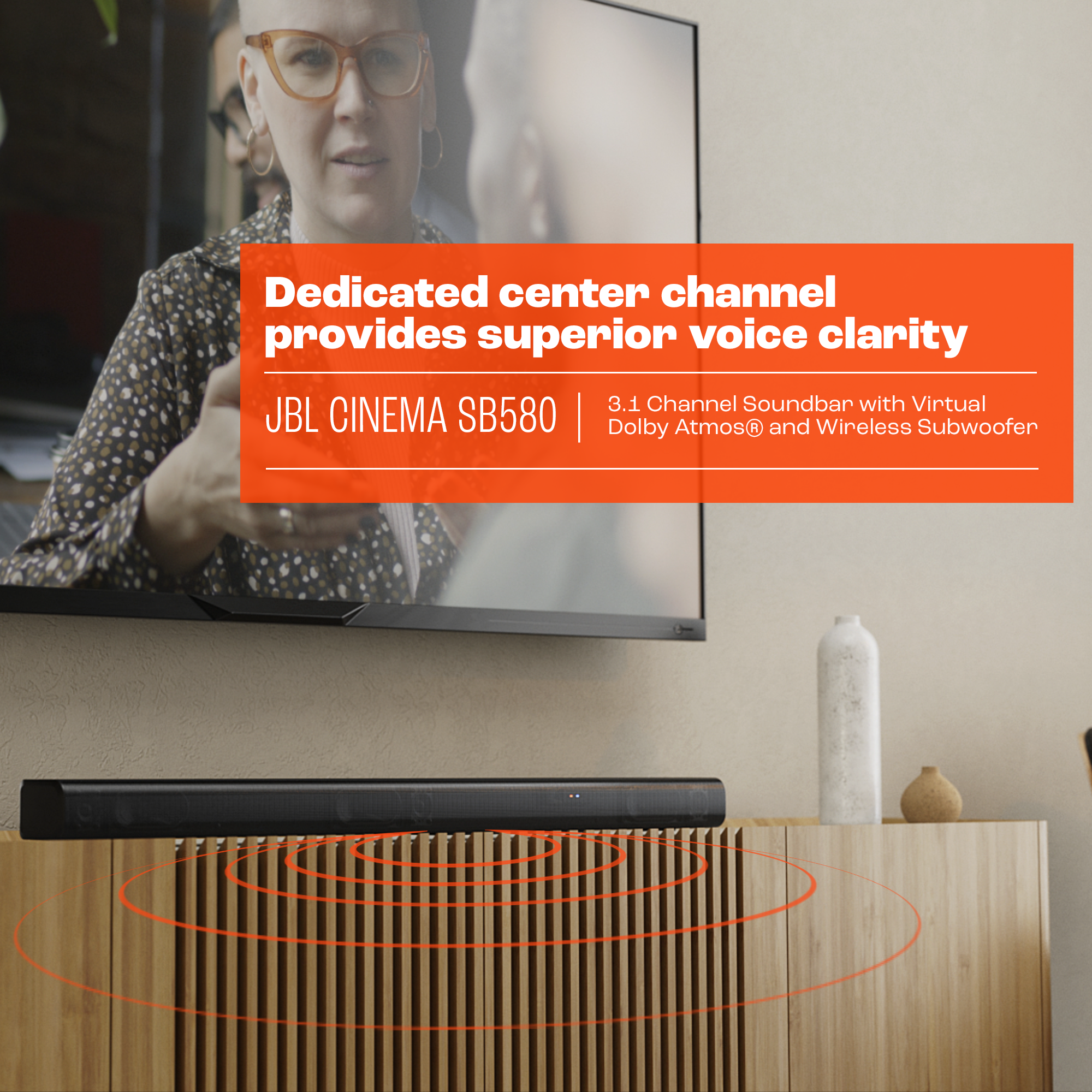 JBL Cinema SB580 3.1 Soundbar ve Wireless Subwoofer Fiyat
