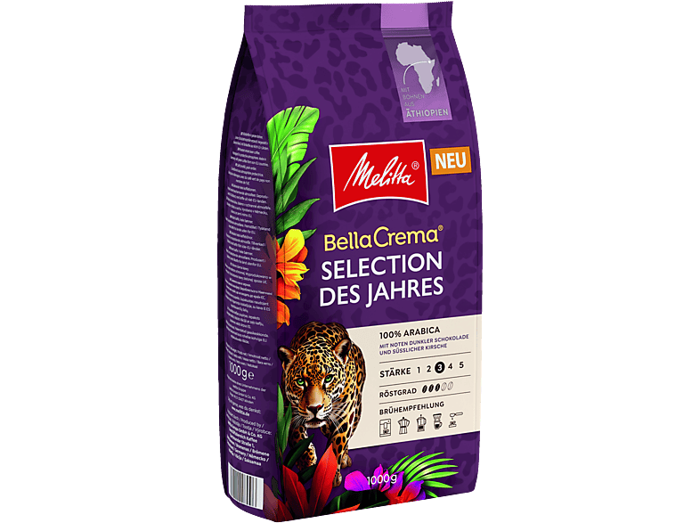 Melitta Bella Crema Selection des Jahres Kaffeebohne (1 kg, Kompatibles System: Kaffeevollautomaten) — Foto 2 von 2