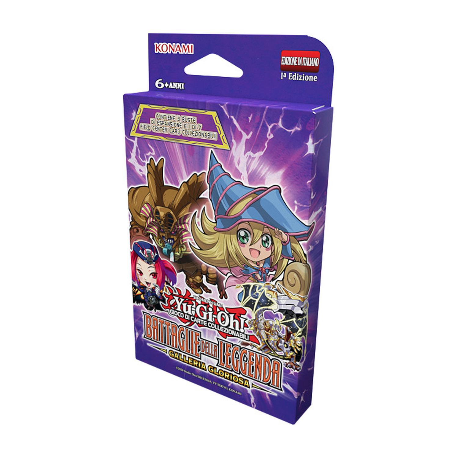Box Yu-Gi-Oh! Gioco di Carte Collezionabili, 6+ anni, Prima Edizione.