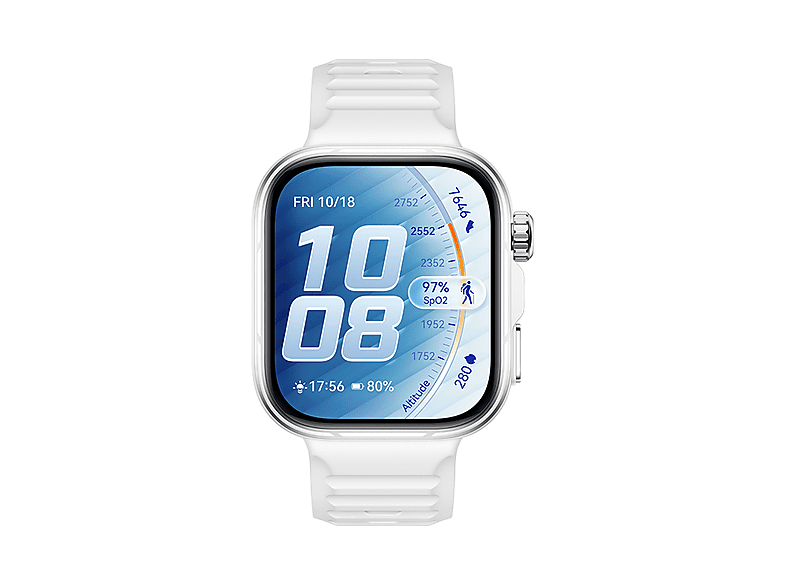 SMARTWATCH HUAWEI WATCH FIT 5 PRO, Display da 1,92 ", Touchscreen, 64 GB, Bluetooth 6.0, Modulo GPS integrato, Waterproof, WHITE