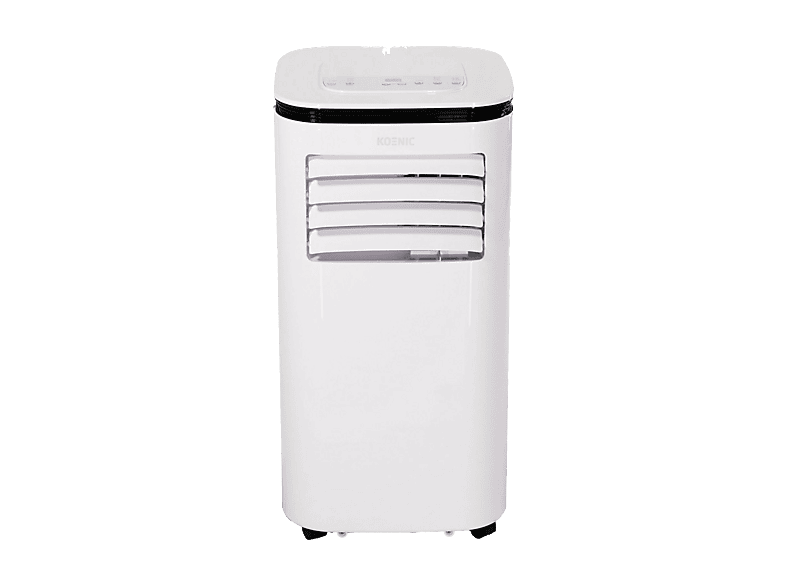 KOENIC KAC 9026 W ES Mobile Air conditioner, Temporizador 24 h, Modo Noche, Kit de ventana, Blanco