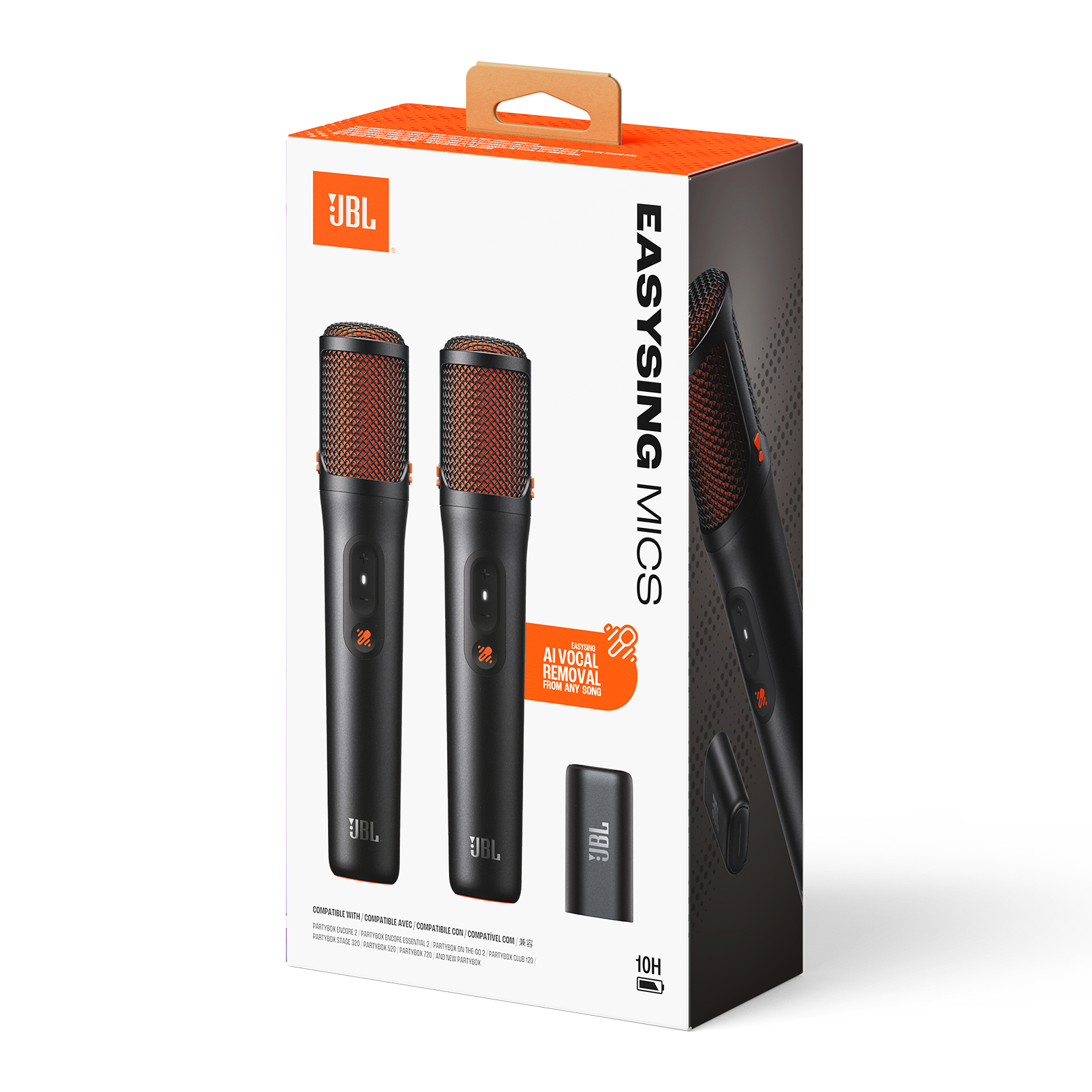 JBL Partybox Kablosuz Karaoke Mikrofon Set, 2 Adet, Siyah Fiyat