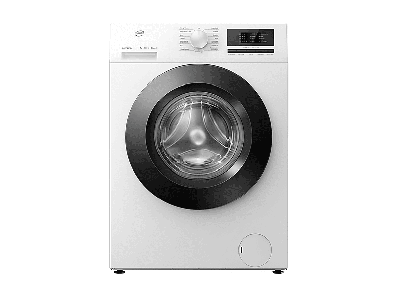 DAYA DHW712ISVA LAVATRICE, Caricamento frontale, 7 kg, 15 programmi, Profondità 47 cm, Giri 1200 rpm, Bianco, livello rumorosità centrifuga 74 dB(A), Classe A