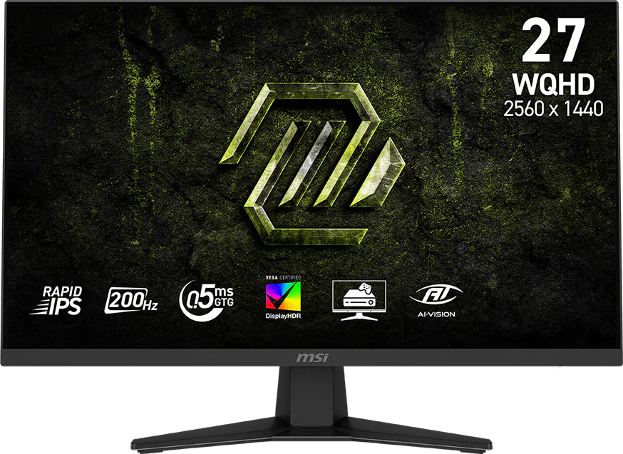 MSI MAG 274QF E20 27'' Sík WQHD 200 Hz 16:9 IPS LED Gamer Monitor