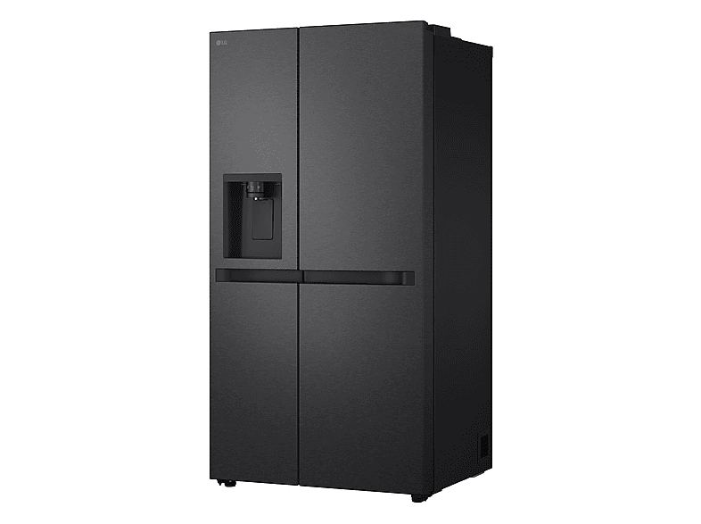 LG GSLC40EPPE Eis-, Crushed Ice- und Wasserspender Side-by-Side (638 l, E, 1790 mm hoch, Metallic Black)