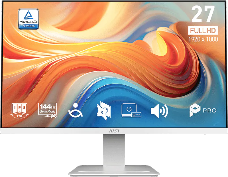 MSI PRO MP273W E14A 27'' Sík FHD 144 Hz 16:9 IPS LED Gamer Monitor