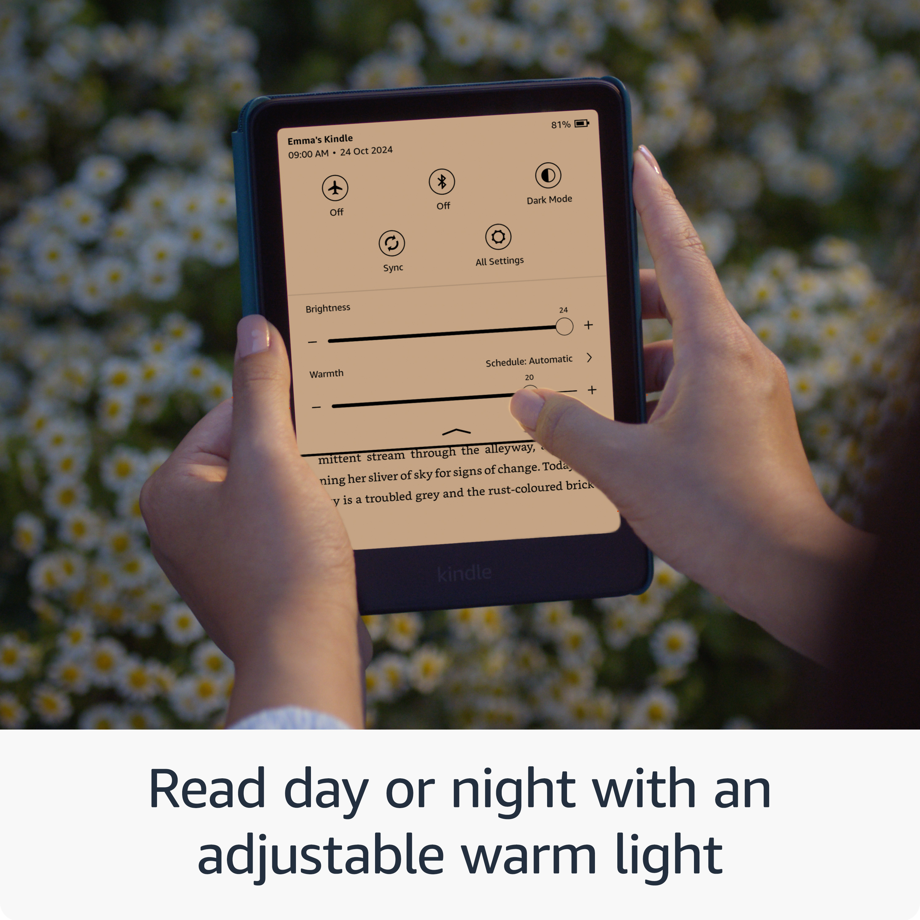AMAZON Kindle Touch Paperwhite (2024) 16 GB E-Book Reader Schwarz