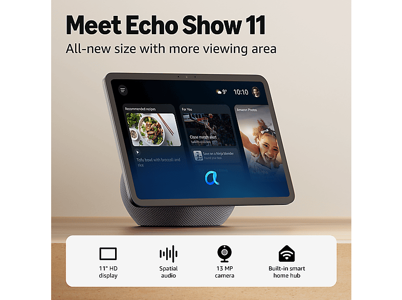 新品未開封　Amazon echo show 11 AMAZON Echo Show 11 (2025) Alexa-Smart-Display mit Smart-Home-Hub