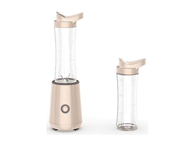 Frullatore TOGNANA IRIDEA, 0,6 L, 450W, 4 lame tritaghiaccio, 1 velocità di funzionamento, piedini antiscivolo, Champagne