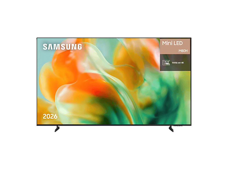 TV Mini LED 85" - Samsung TU85M80HAUXXC, UHD 4K, NQ4 AI Gen2 Processor, Smart TV, Full AI, Negro