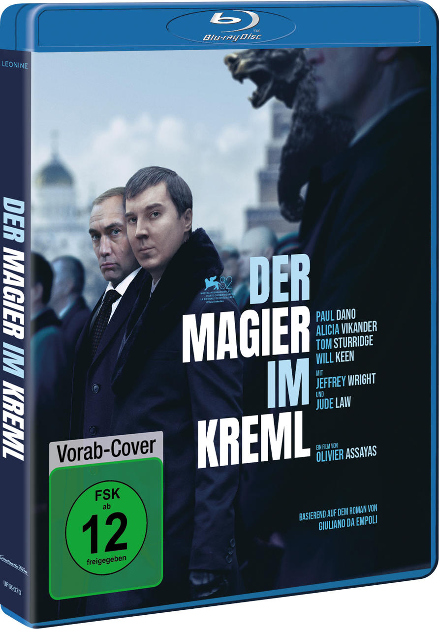 Blu-ray Cover: Zwei Männer im Vordergrund, Titel 