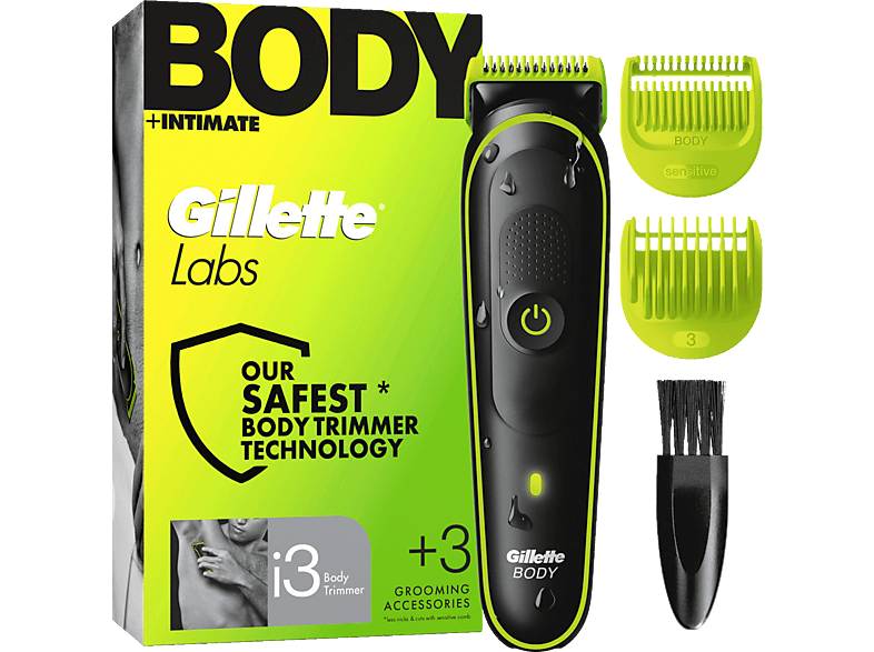 Gillette Labs i3 Body + Intimate Trimmer