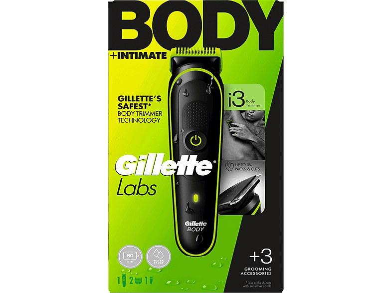 Gillette Labs i3 Body + Intimate Trimmer — Foto 3 von 4