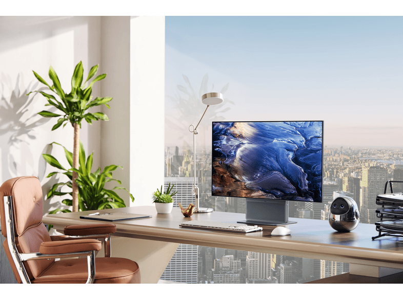 TCL 32X3A 32 Zoll Monitor, UHD 4K, 0,03 ms Reaktionszeit, 1300 cd/m², 240 Hz, Blau — Foto 3 von 5
