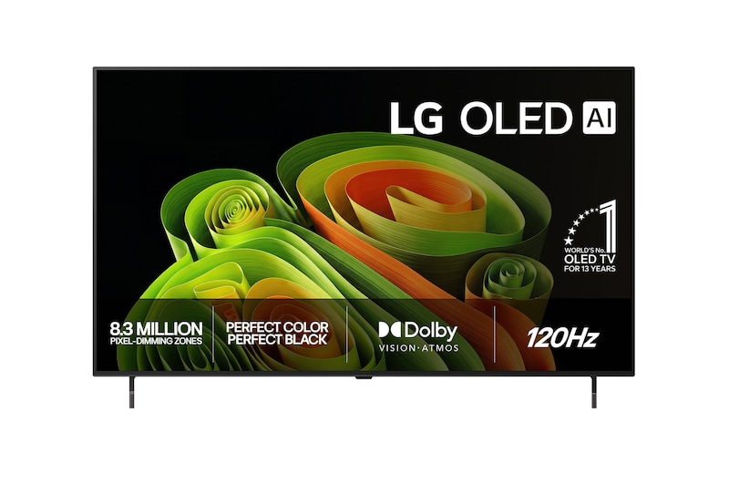 LG 55" OLED OLED55B6ELC 4K AI Smart TV 2026, Dolby Vision webOS okos 139cm
