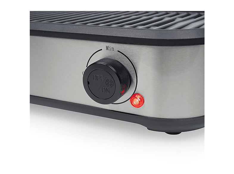 Princess 01.103215.01.001 Tischgrill mit integriertem Luftreinigungssystem, Silber (1800 Watt) — Foto 2 von 3