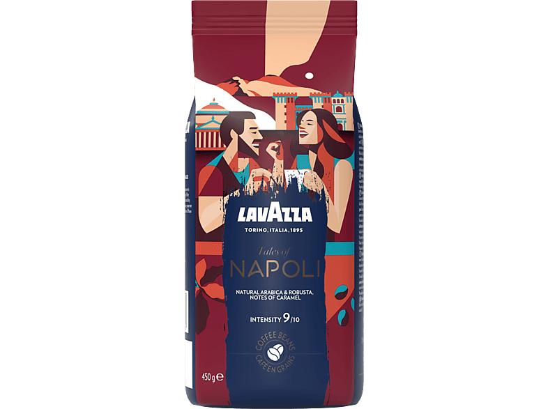 Lavazza Tales of Italy Napoli Kaffeebohne, 450g