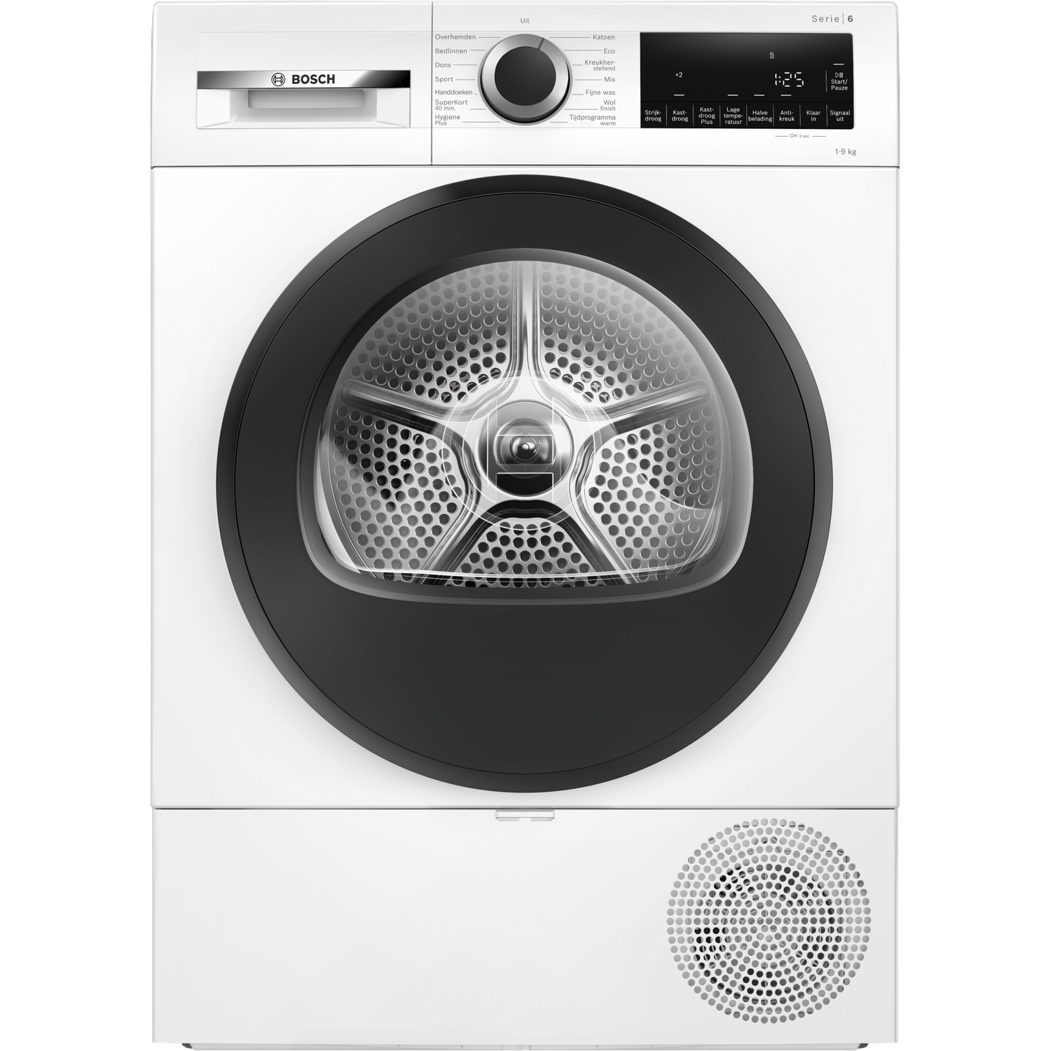 Bosch Wqg143danl - Warmtepompdroger 9 Kg 64 Db Energielabel C