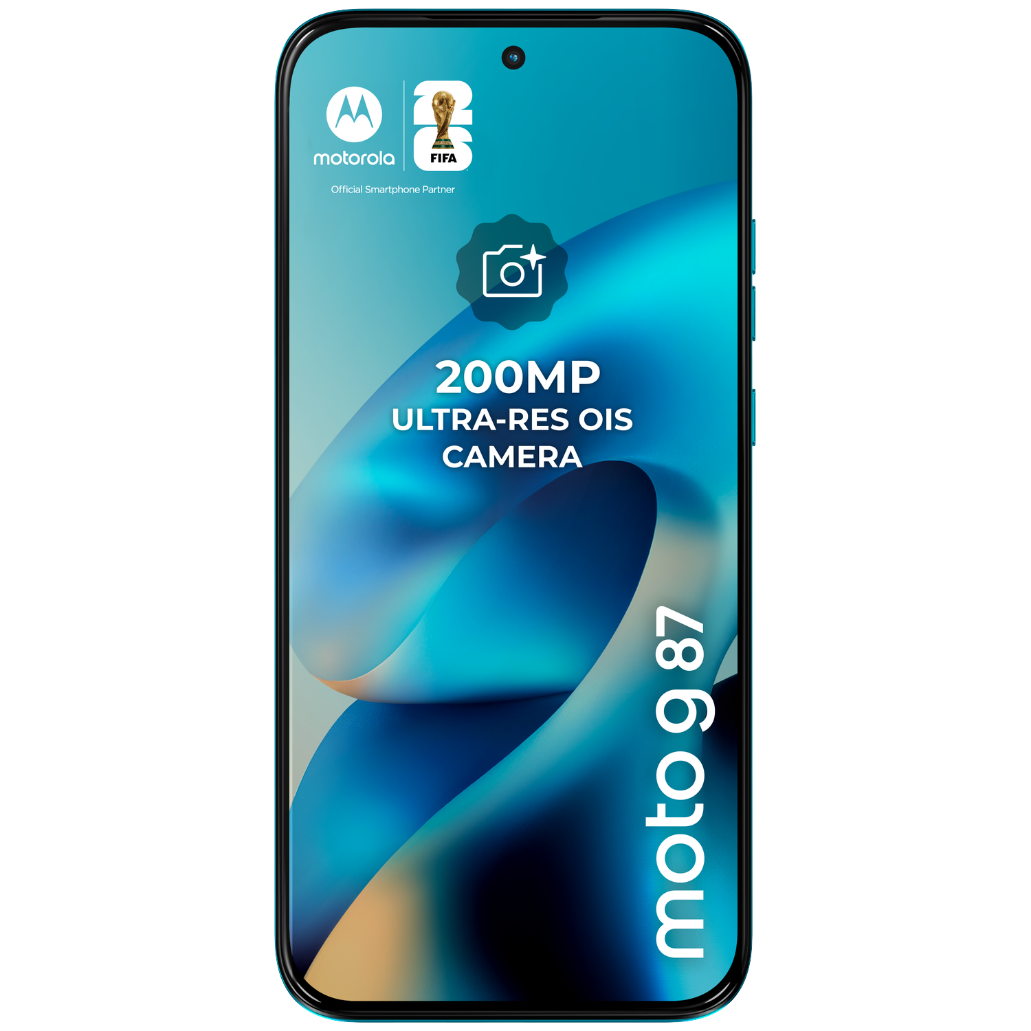 Motorola moto g 87 with 200MP camera, FIFA Partner.