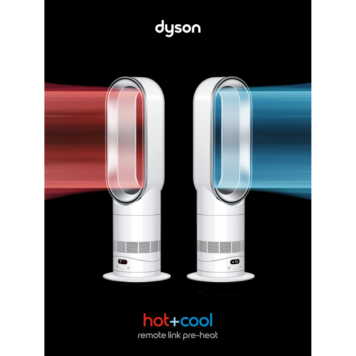 DYSON Hot + Cool HF1 Luchtkoeler Wit | MediaMarkt