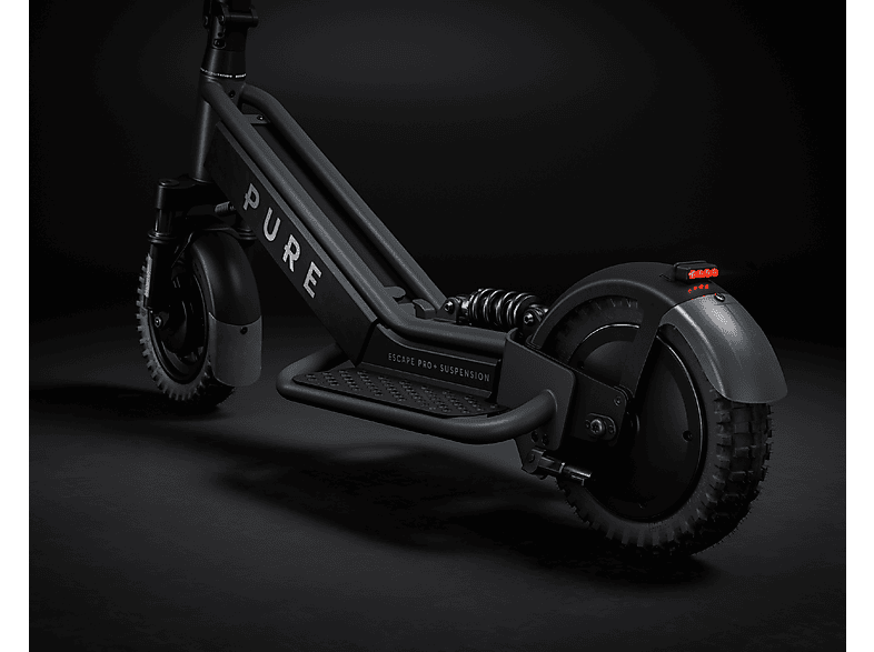 Pure Electric Escape Pro+ E-Scooter, Metallic Grey — Foto 3 von 5
