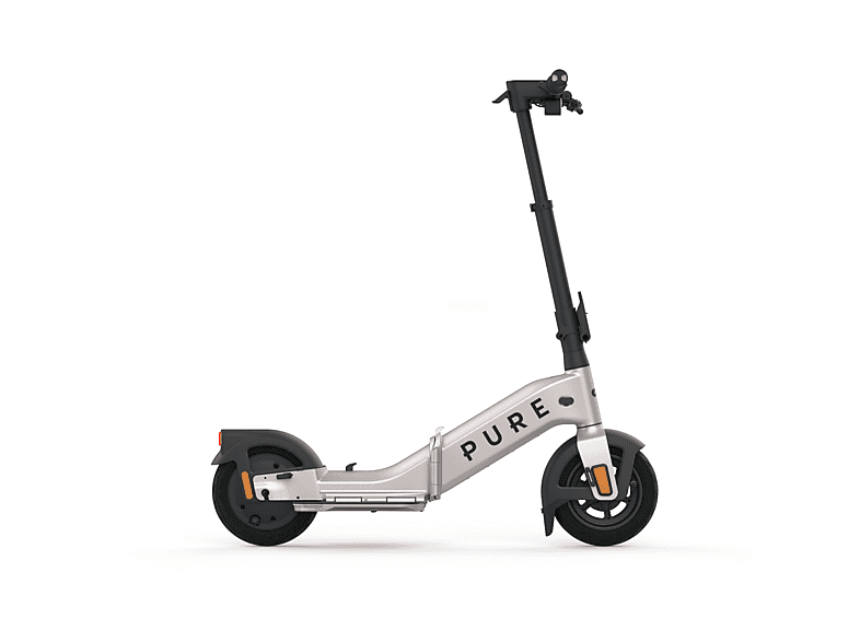 Pure Electric Advance Flex E-Scooter, Platinum Silver