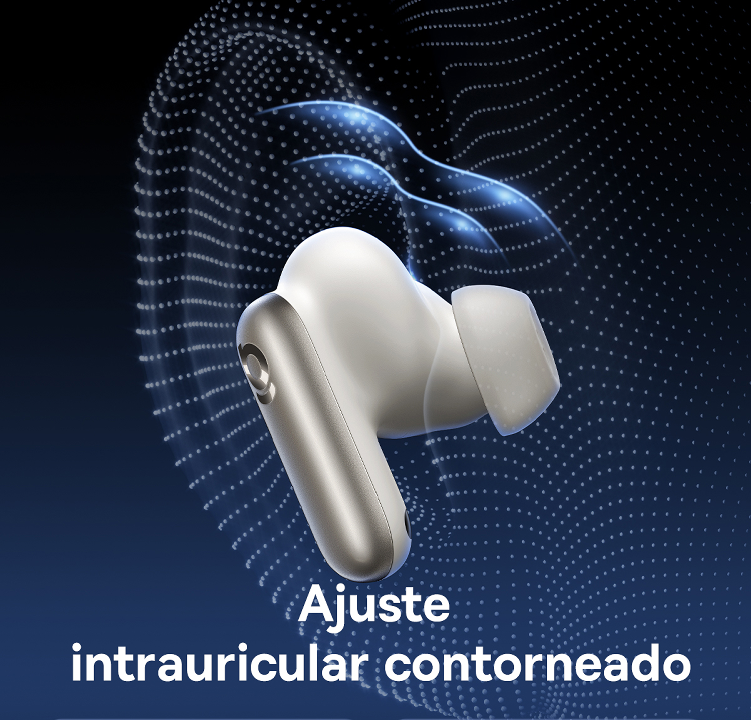 Ajuste intrauricular contorneado